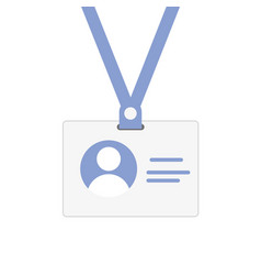 Access Badge And Id Card Icon