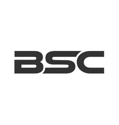 Creative Letter Bsc Logo