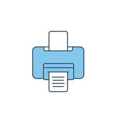 Printer Icon Icon Related To Stationery Flat Line