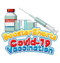 Booster Shorts Covid19 Vaccine Logo