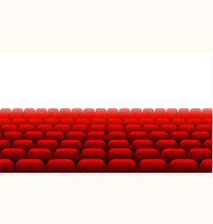 Row Of Red Seats Movie Theater Background