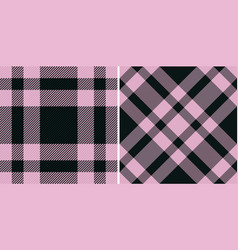 Seamless Plaid Textile Fabric Check Texture