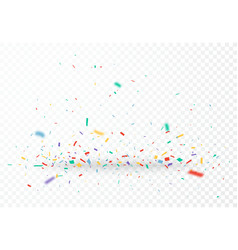 Bursting Colorful Confetti Celebrations Design