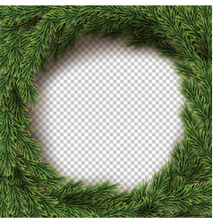 Green Christmas Wreath Transparent Background