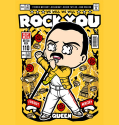 Pop Art Freddy Mercury