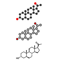 Allopregnanolone Drug Molecule