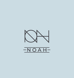 Logo Name Noah Usable Design For Private