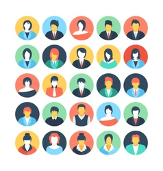 People Avatars Colored Icons 2