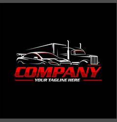 Trucking Logo Truck And Trailer