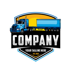 Trucking Logo Truck And Trailer