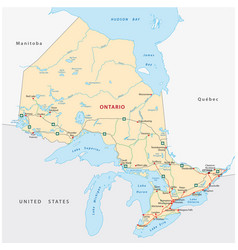 Ontario Road Map