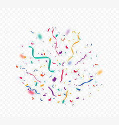 Bursting Colorful Confetti Celebrations Design