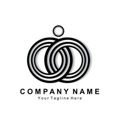 Infinity Logo Design Colored Circle Logo Company