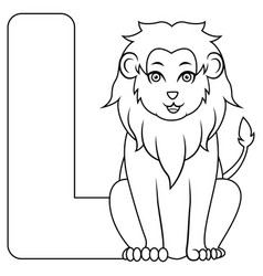 L Letter For Lion