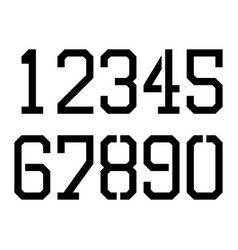 Numbers From Zero To Nine