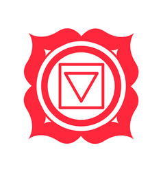 Flat Of Muladhara Chakra