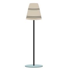 Isolated Colored Indoor Lamp Sketch Icon