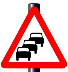 Queuing Traffic Sign