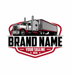 Trucking Logo Truck And Trailer