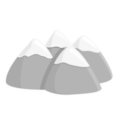 Slovenia Mountains Icon Cartoon Style