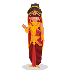 Gandhari Cartoon Character