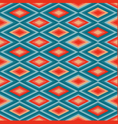 Vintage Aestethic Pattern With Triangles In The