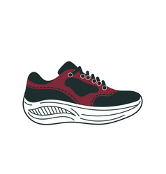 Red And Black Sneaker