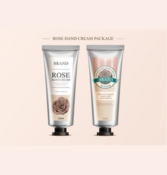 Rose Hand Cream Mockup