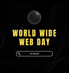 Every Year World Wide Web Day