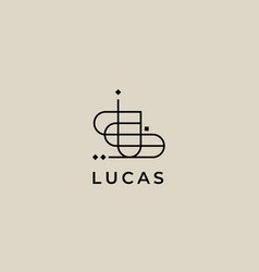 Logo Name Lucas Usable Design For Private