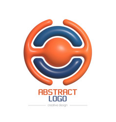 Abstract 3d Logo A Template For Brand Id