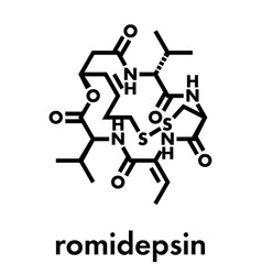 Romidepsin Cancer Drug Molecule Histone