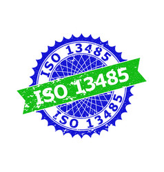 Iso 13485 Bicolor Rosette Scratched Seal