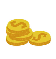 Money Coins Stack Doodle Or Drawn Small