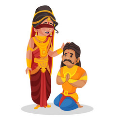 Gandhari Cartoon Character