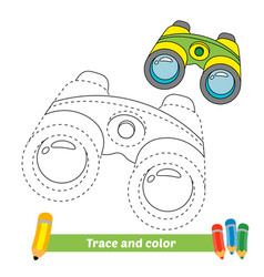 Trace And Color For Kids Binoculars