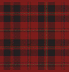 Red And Black Scottish Tartan Plaid Pattern