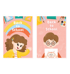 Back To School Posters Set