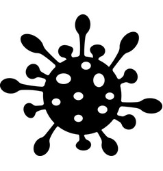 Icon Bacteria Coronavirus Influenza Pathogen