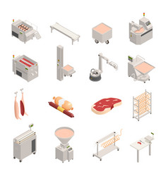 Sausage Factory Isometric Icons