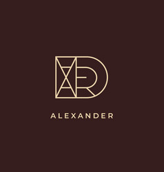 Logo Name Alexander Usable Design