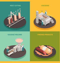 Sausage Factory Isometric Design Concept