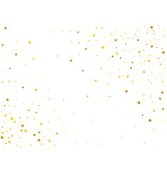 Modern Golden Square Confetti