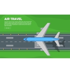 Aviation Aircraft Runway Flight Banner