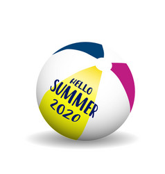 Hello Summer 2020 Inflatable Beach Ball