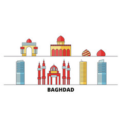 Iraq Baghdad Flat Landmarks