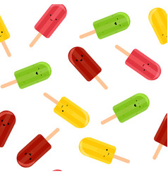 Funny Mexican Ice-cream Pattern