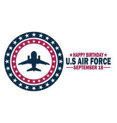 Happy Birthday Us Air Force