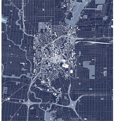 Map City San Antonio Texas Usa