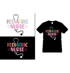 Nurse Tshirt Design Doctor Hospital Typography